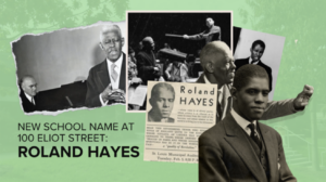 Roland Hayes Renaming Poster